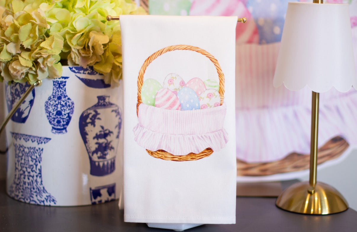 Grandmillenial Easter Tea Towel
