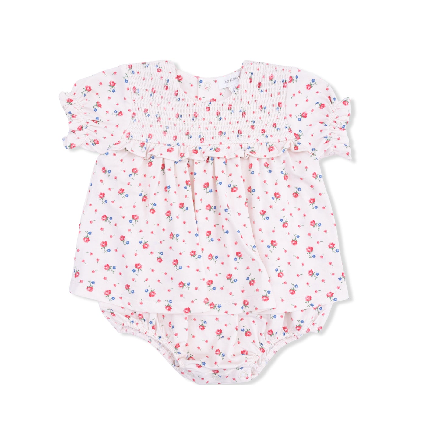 Joli Rosette - Smocked Ruffle Bubble with Skirt