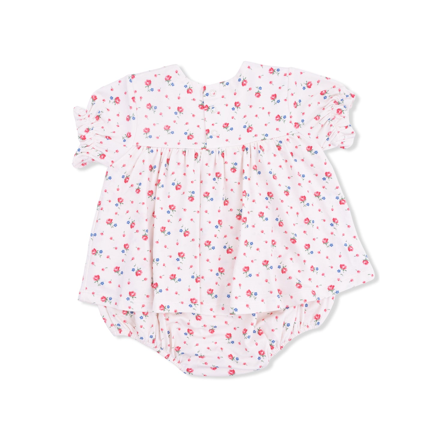 Joli Rosette - Smocked Ruffle Bubble with Skirt
