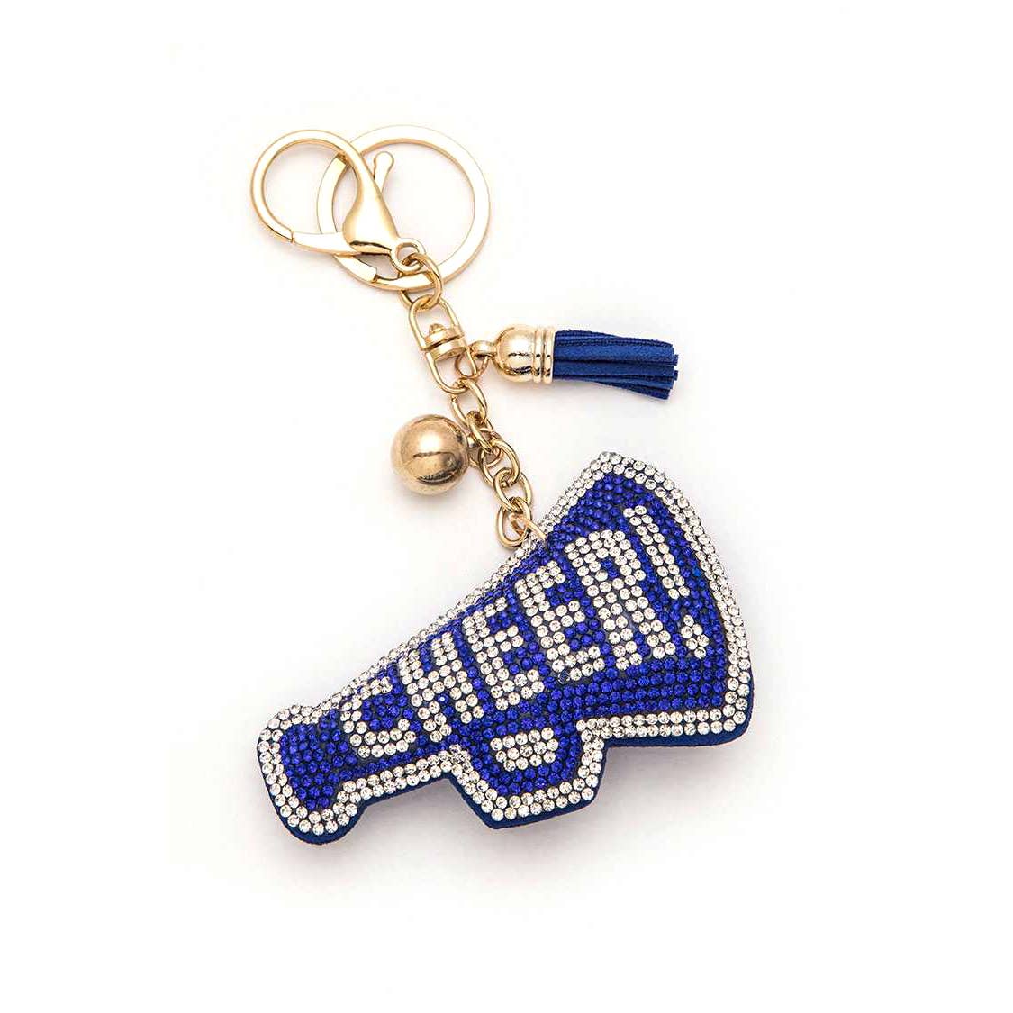 CHEER Sign Crystal Iconic Key Chain