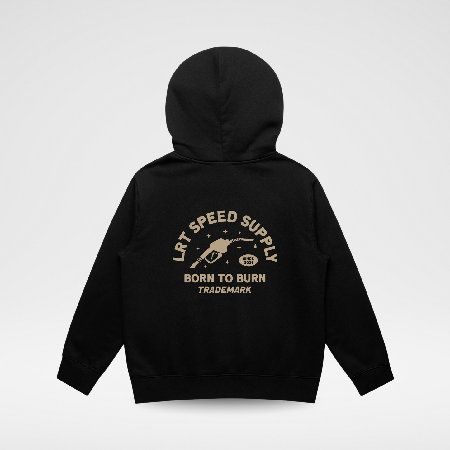 THE SPEED SUPPLY HOODIE - RECYCLED BLACK
