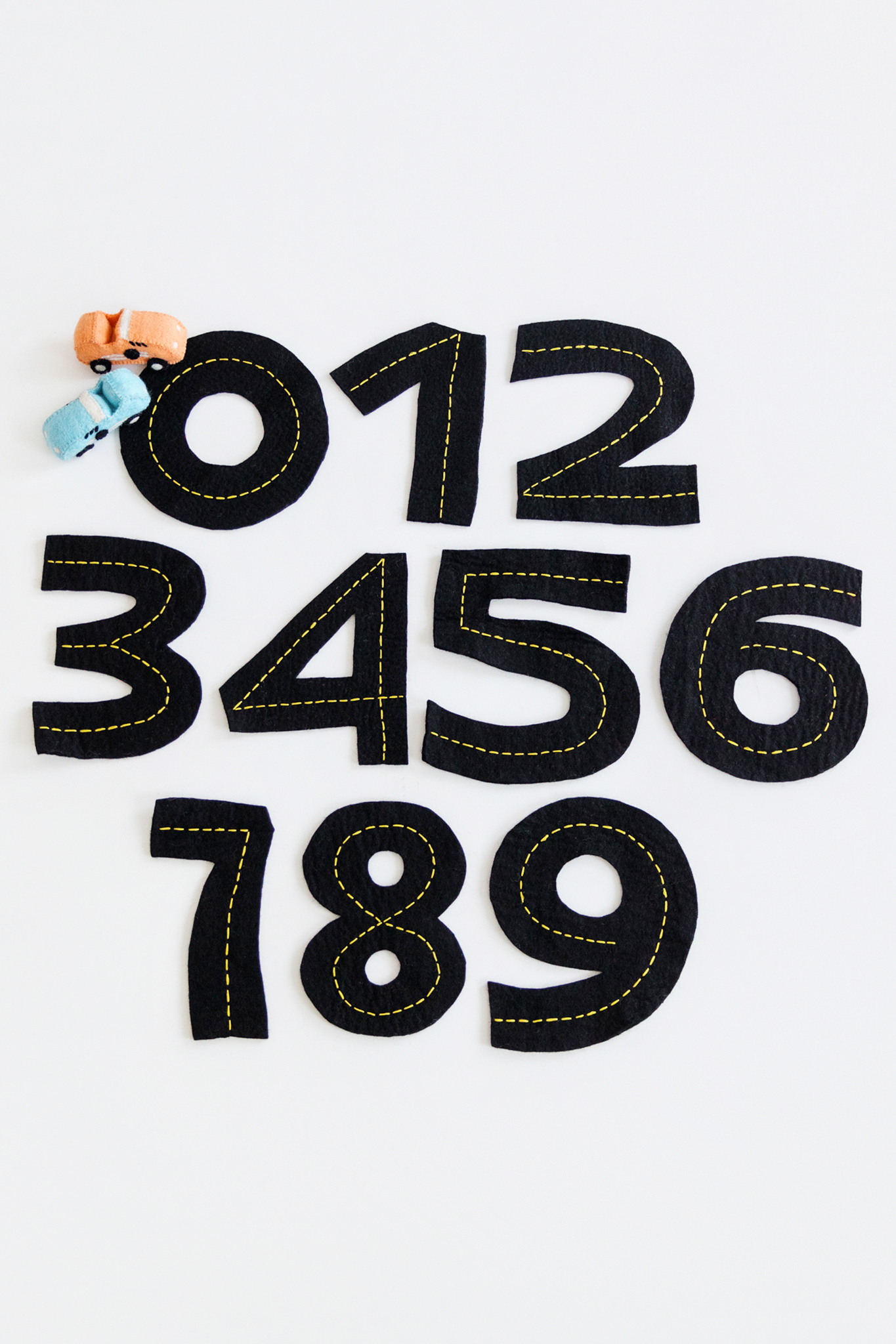 Race Track Numbers