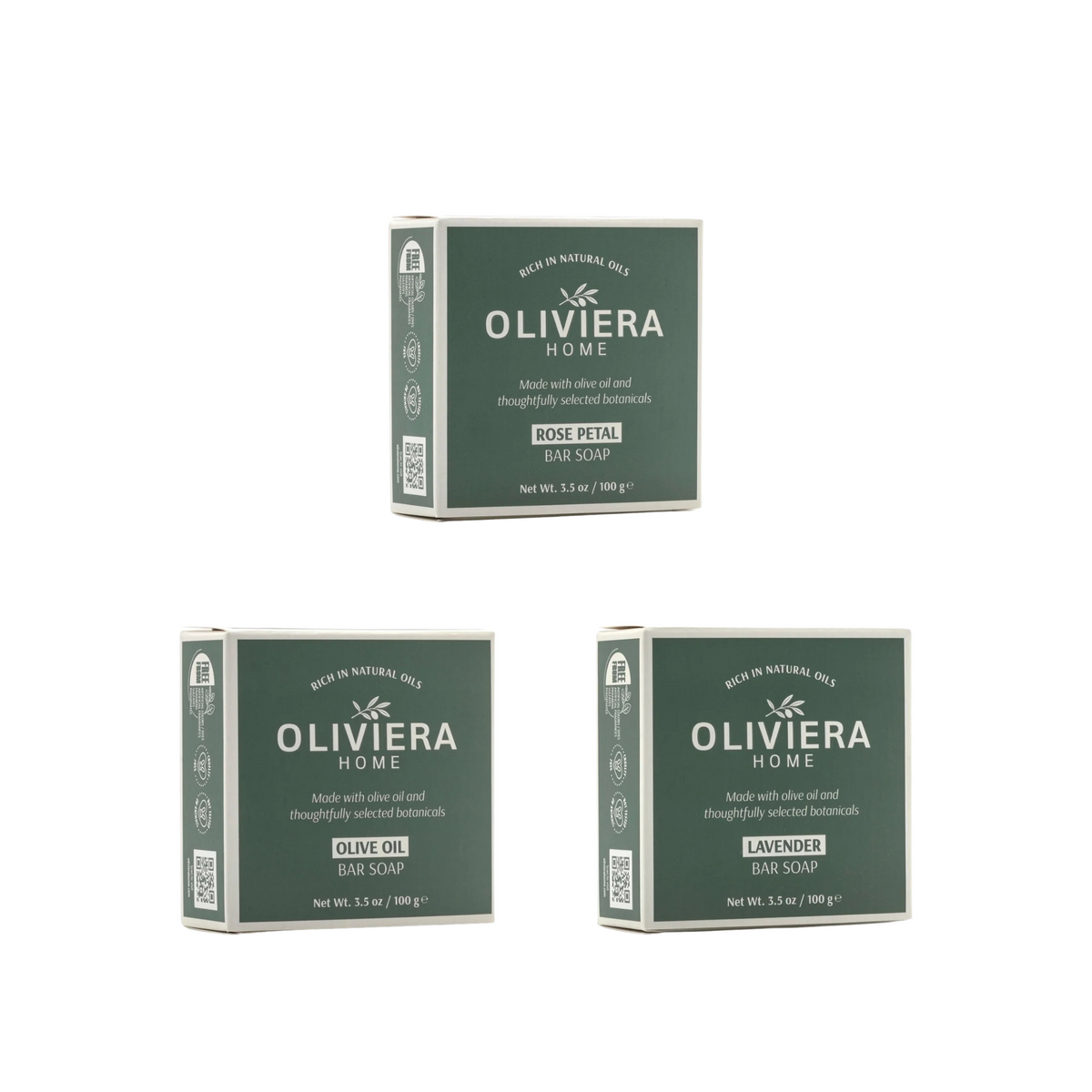 Mediterranean Ritual Bar Soap Trio