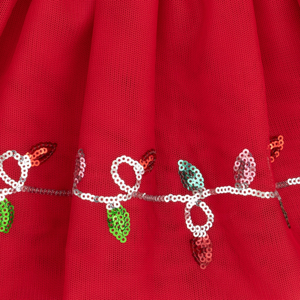 Christmas Lights Merry - Tutu Skirt with Bike Shorts