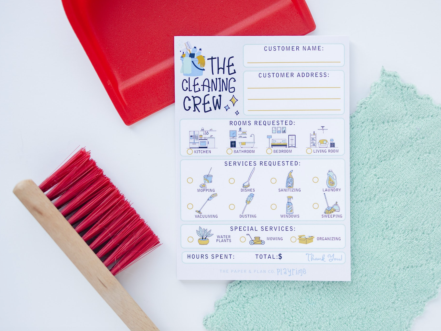 Cleaning Crew Playtime Pad®