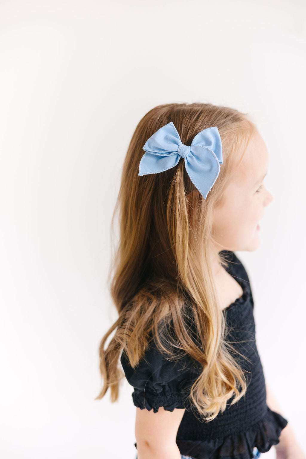 Purple Solid Small Bow