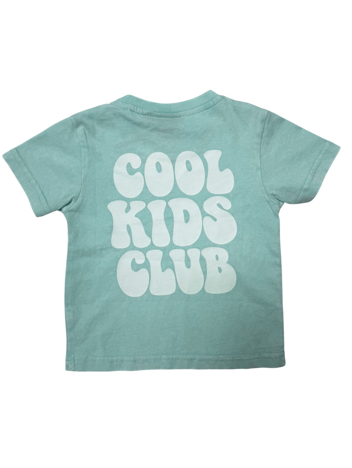 COOL KIDS CLUB • MINT ACID WASH TEE