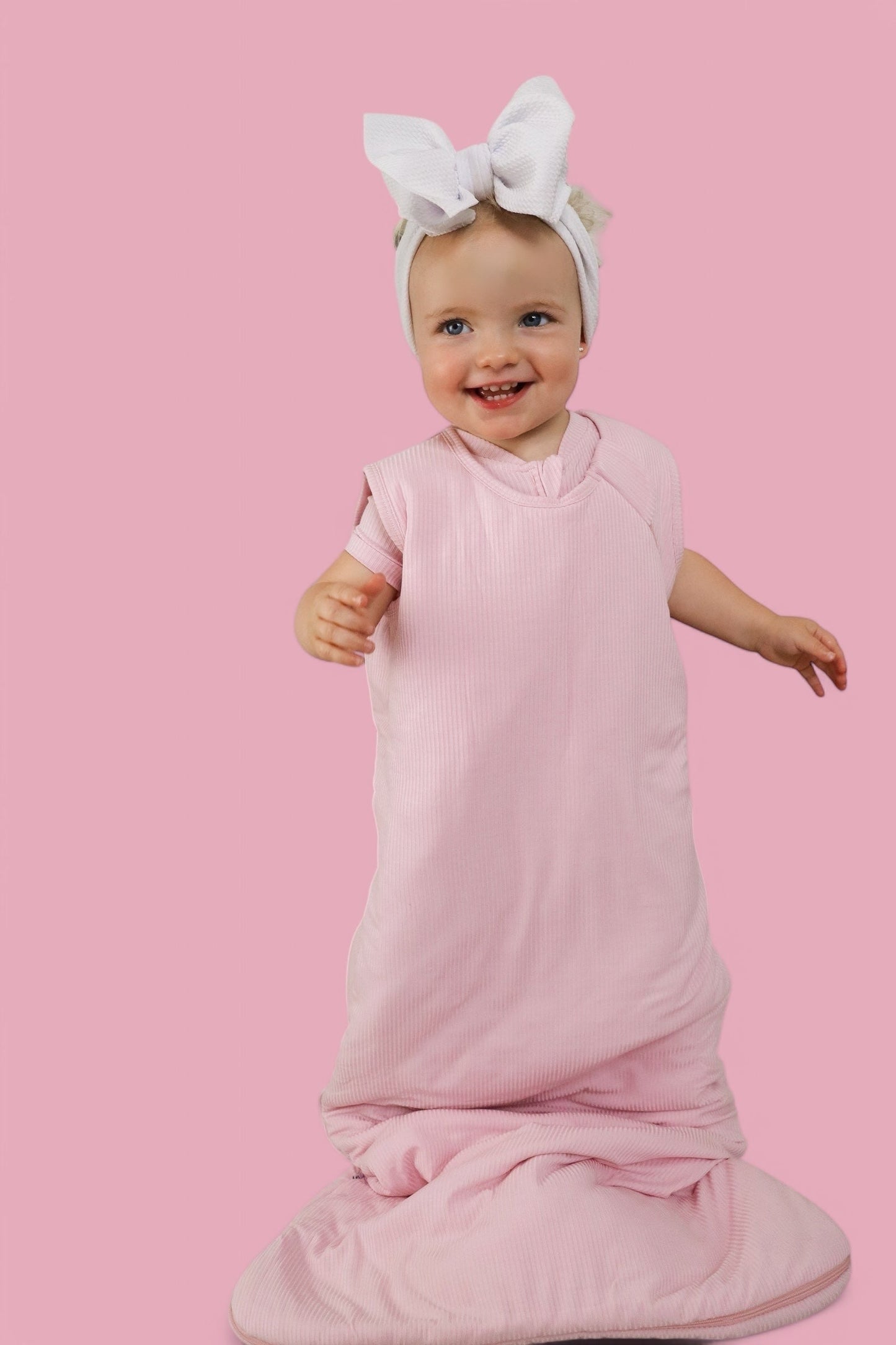 PINK ROSE RIB DREAM SLEEP SACK