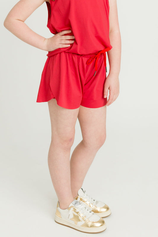 Red Butterfly Shorts