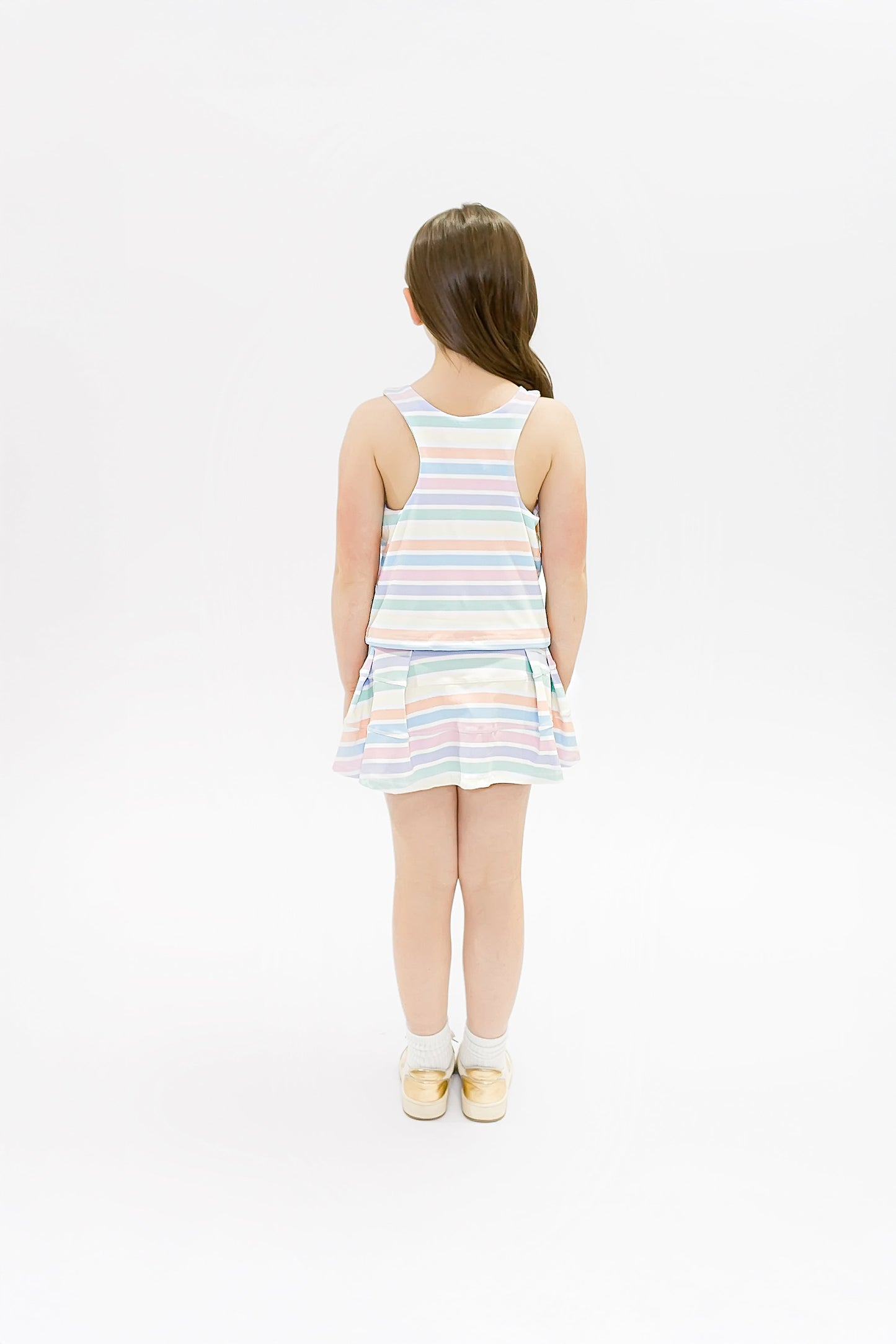 Striped Tennis Skort