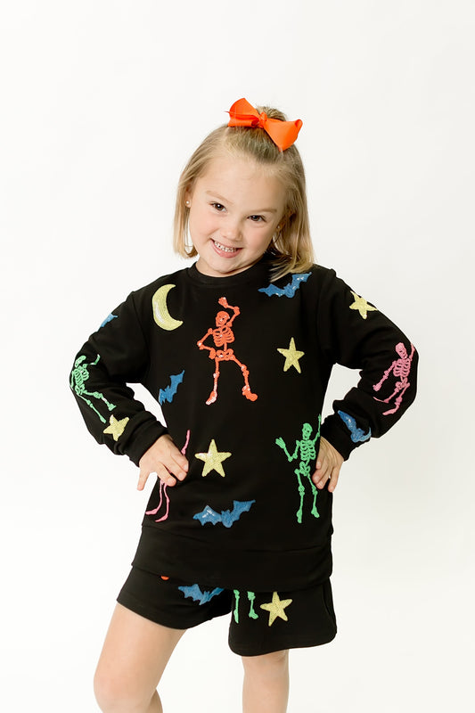 Kids' Dancing Skeleton Sweatshirt