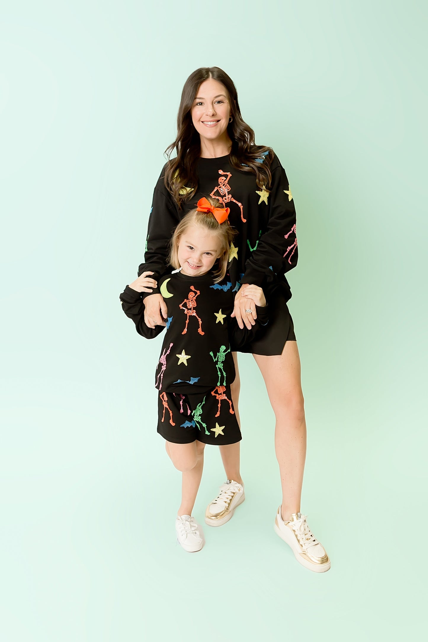 Kids' Dancing Skeleton Shorts