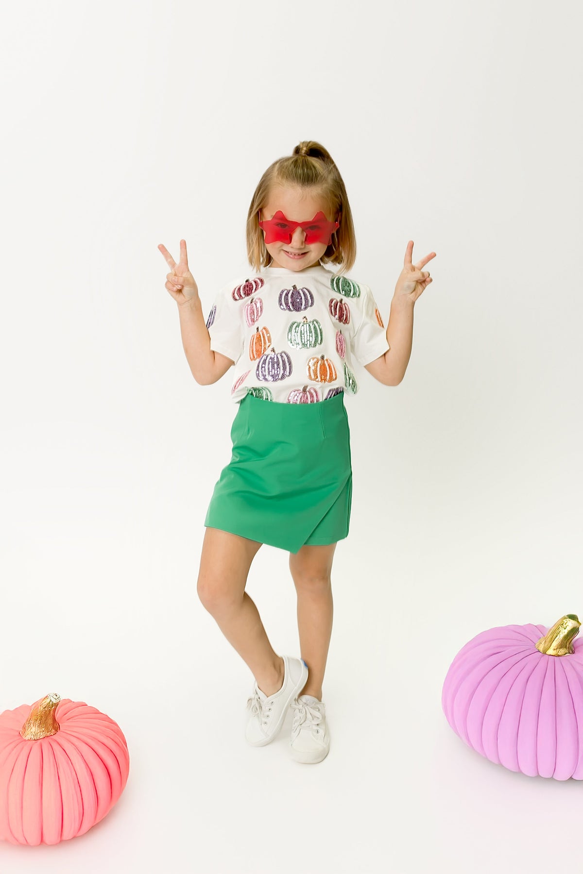 Kids' Fall Pumpkins Shirt