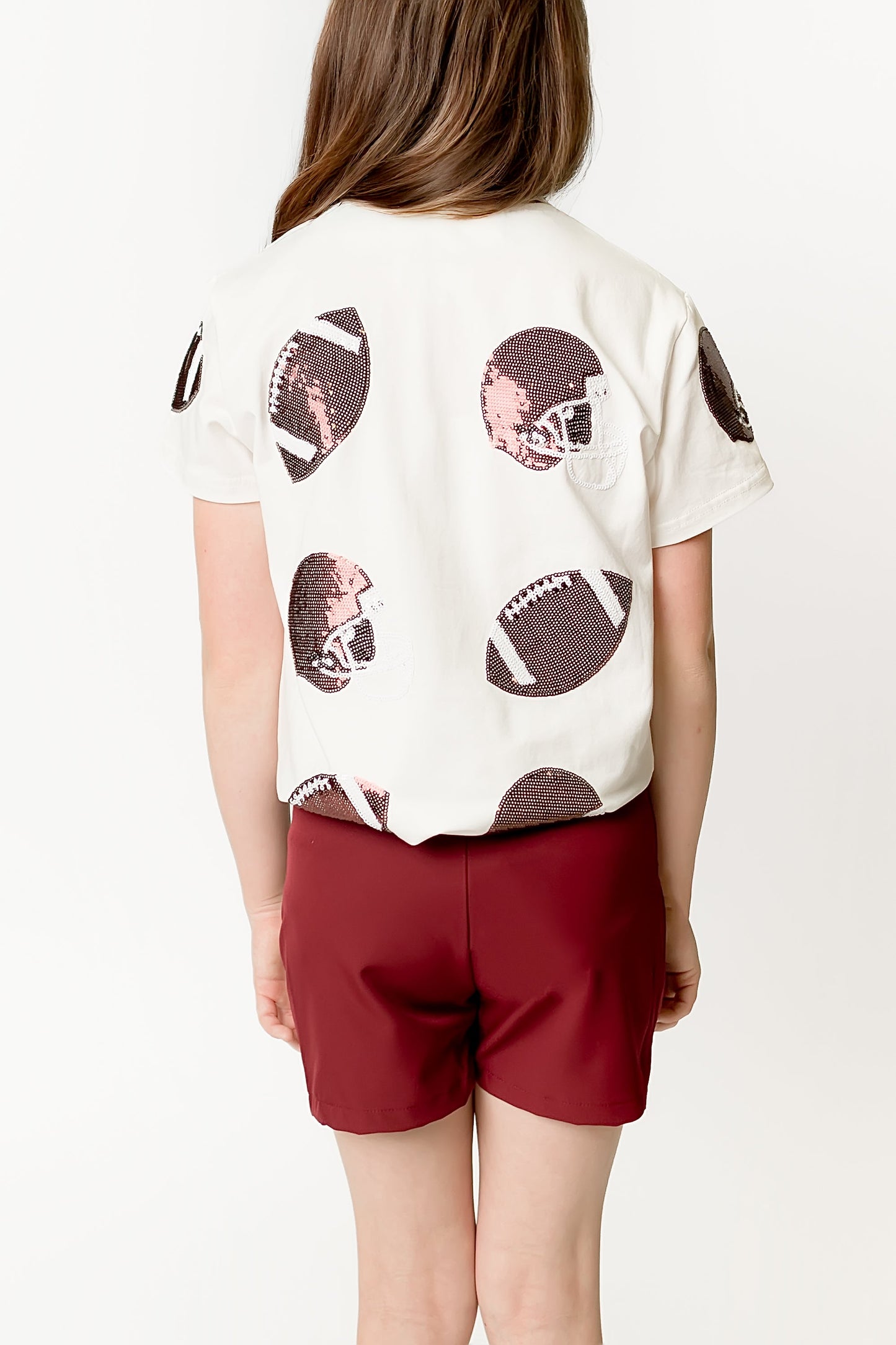 Kids' Belle Skort - Maroon