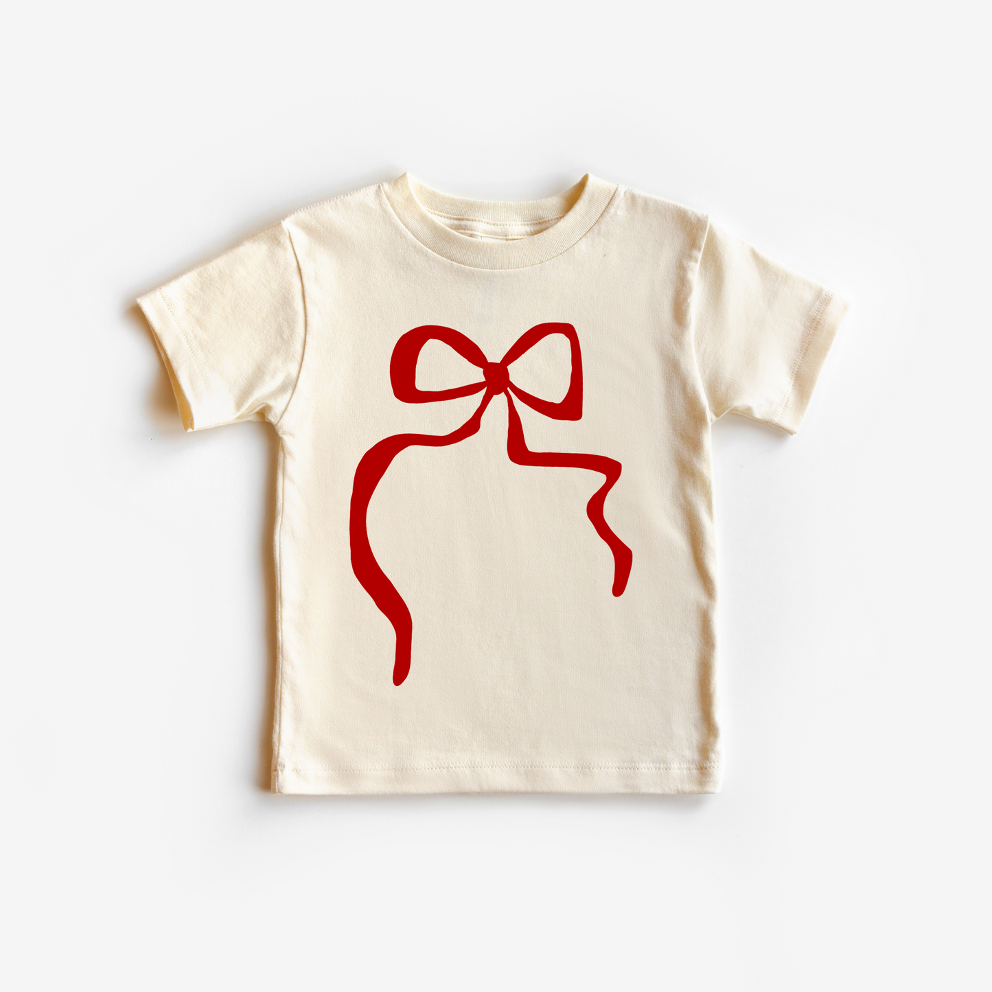 Red Coquette Bow