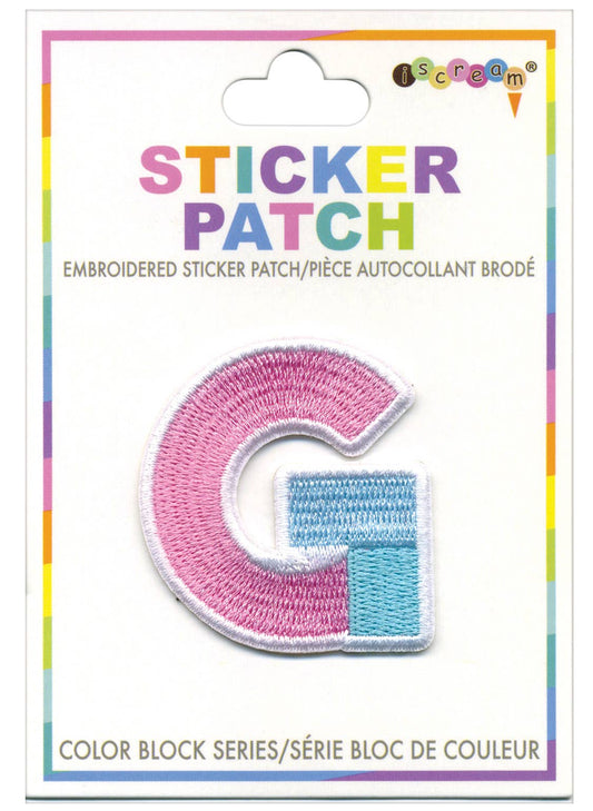 G Colorblock Sticker Patch
