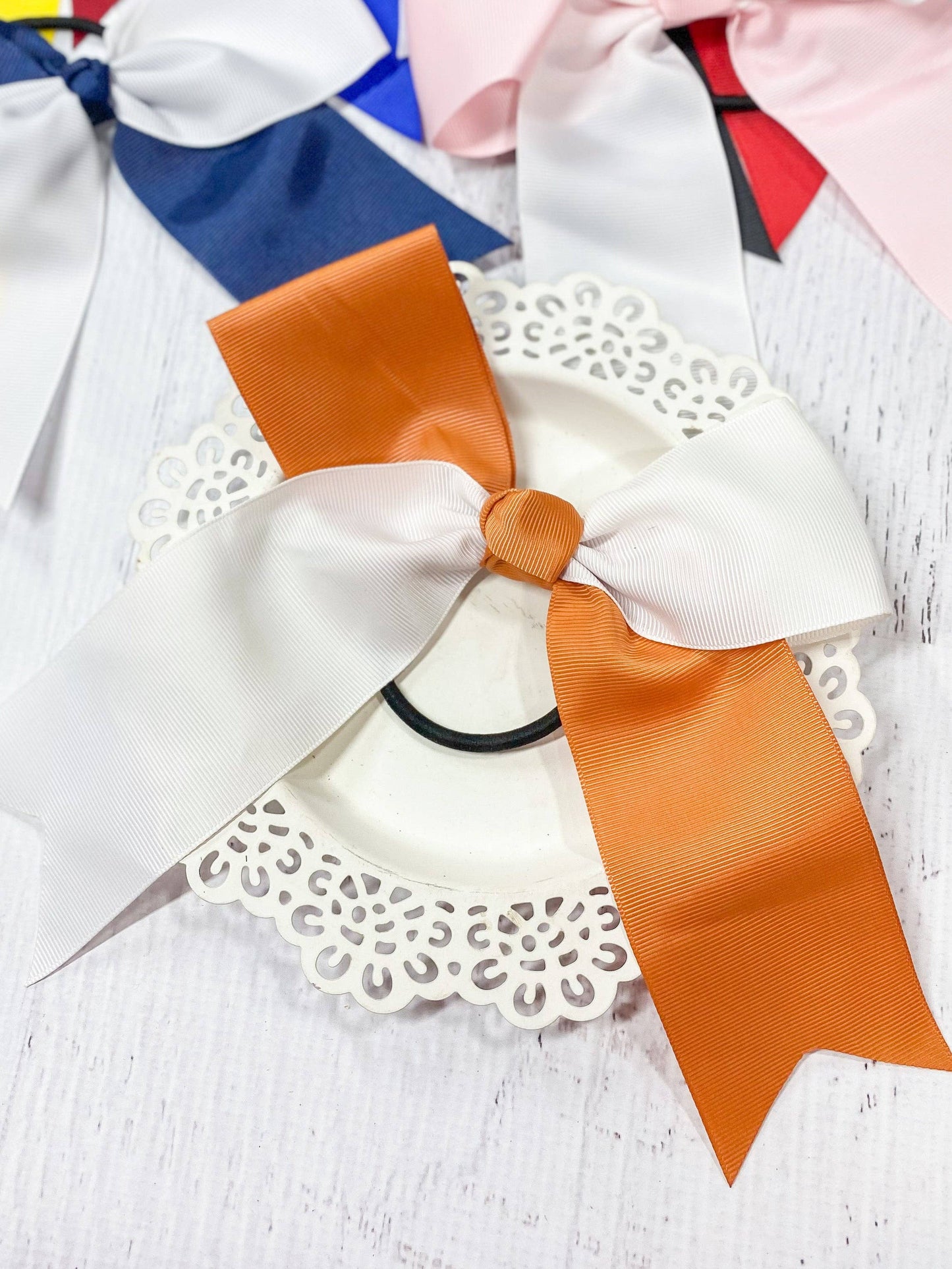 School Spirit Cheer Bows: Game Day