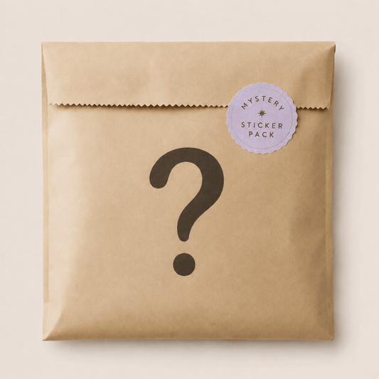 Mystery sticker pack