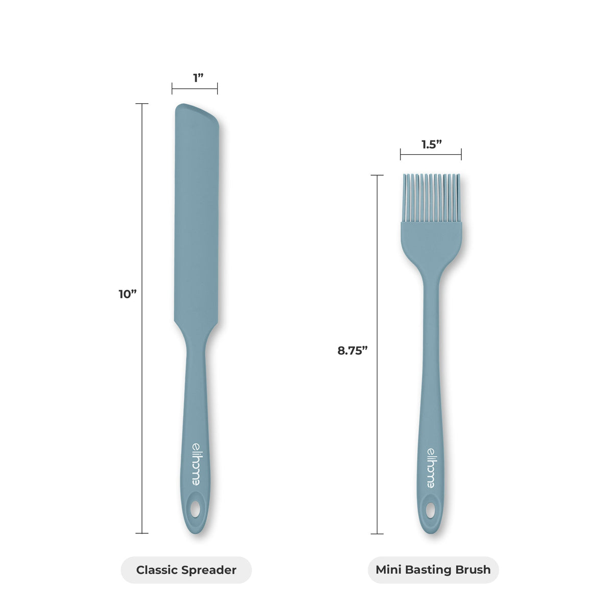 6 Piece Silicone Spatula Set
