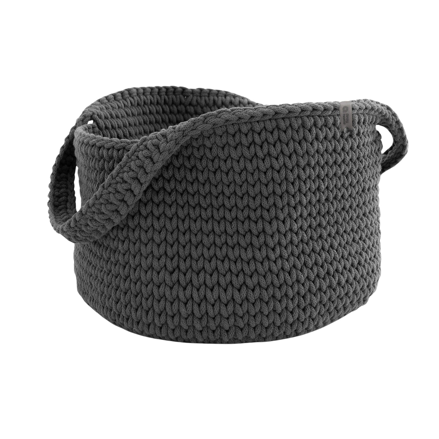 Basket Round with Handles