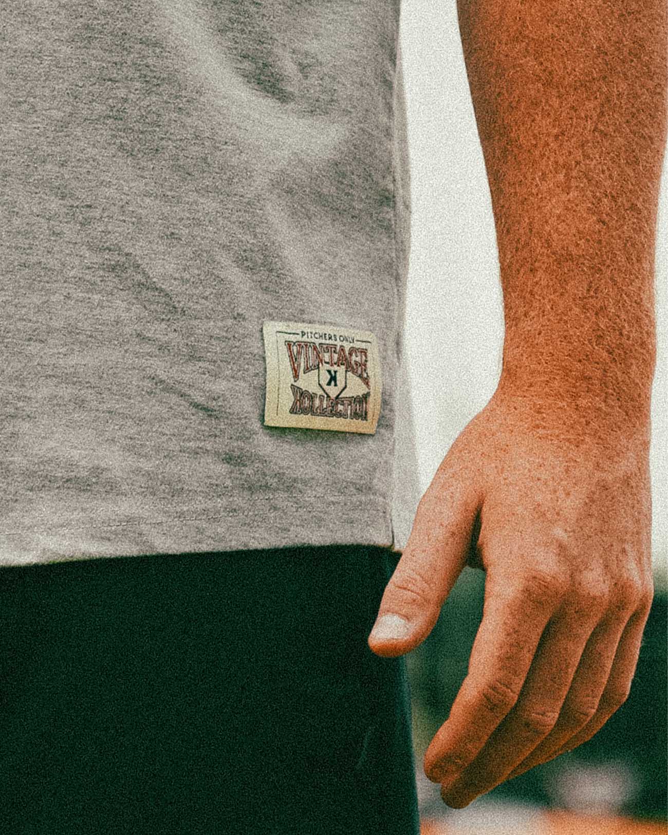 90s Klub Vintage Tee - Heather Gray