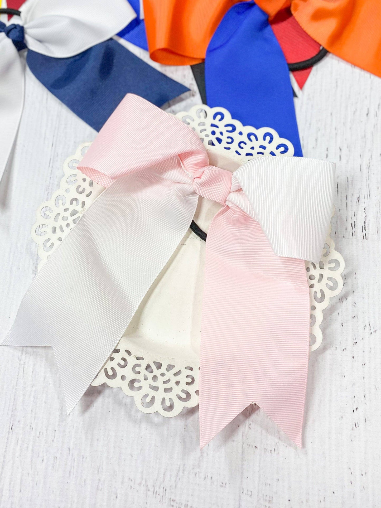 School Spirit Cheer Bows: Game Day