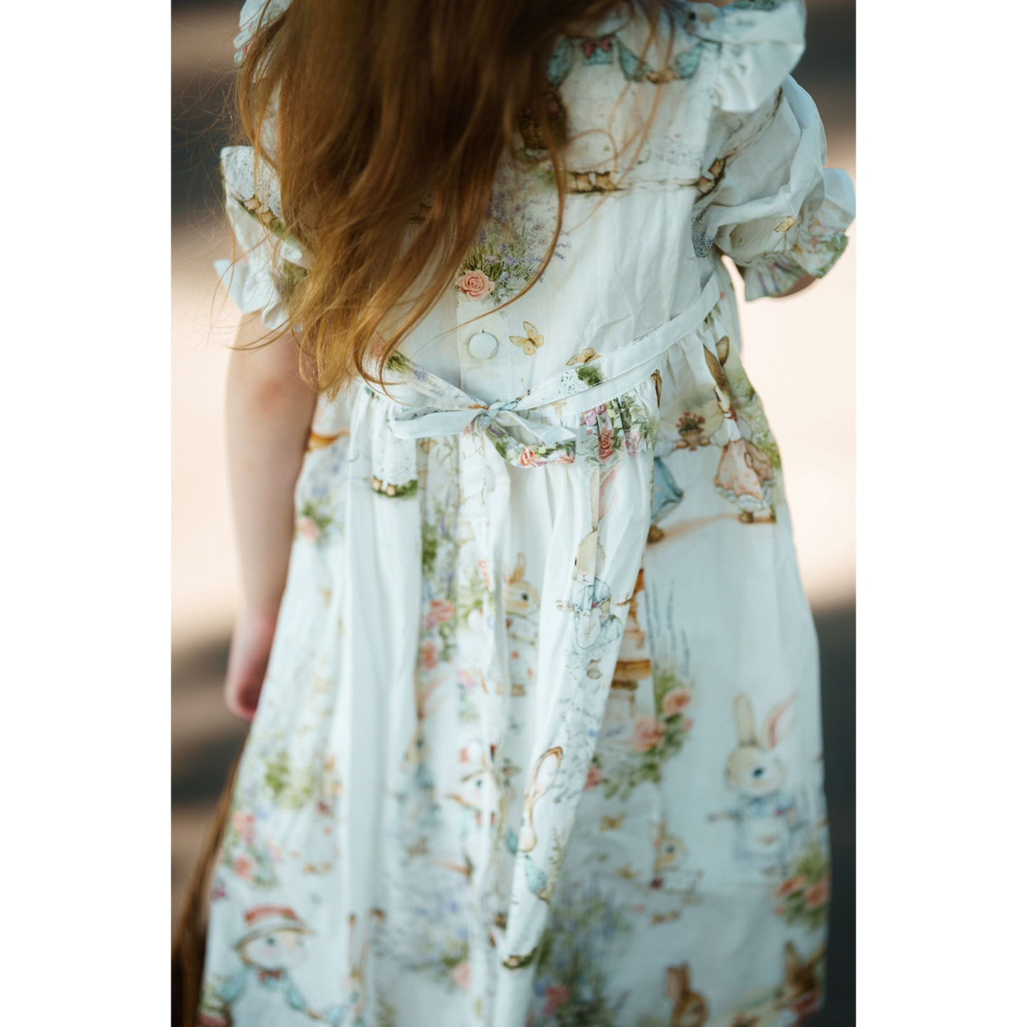 Aoki Dress-Bramble Rabbit Short Sleeve