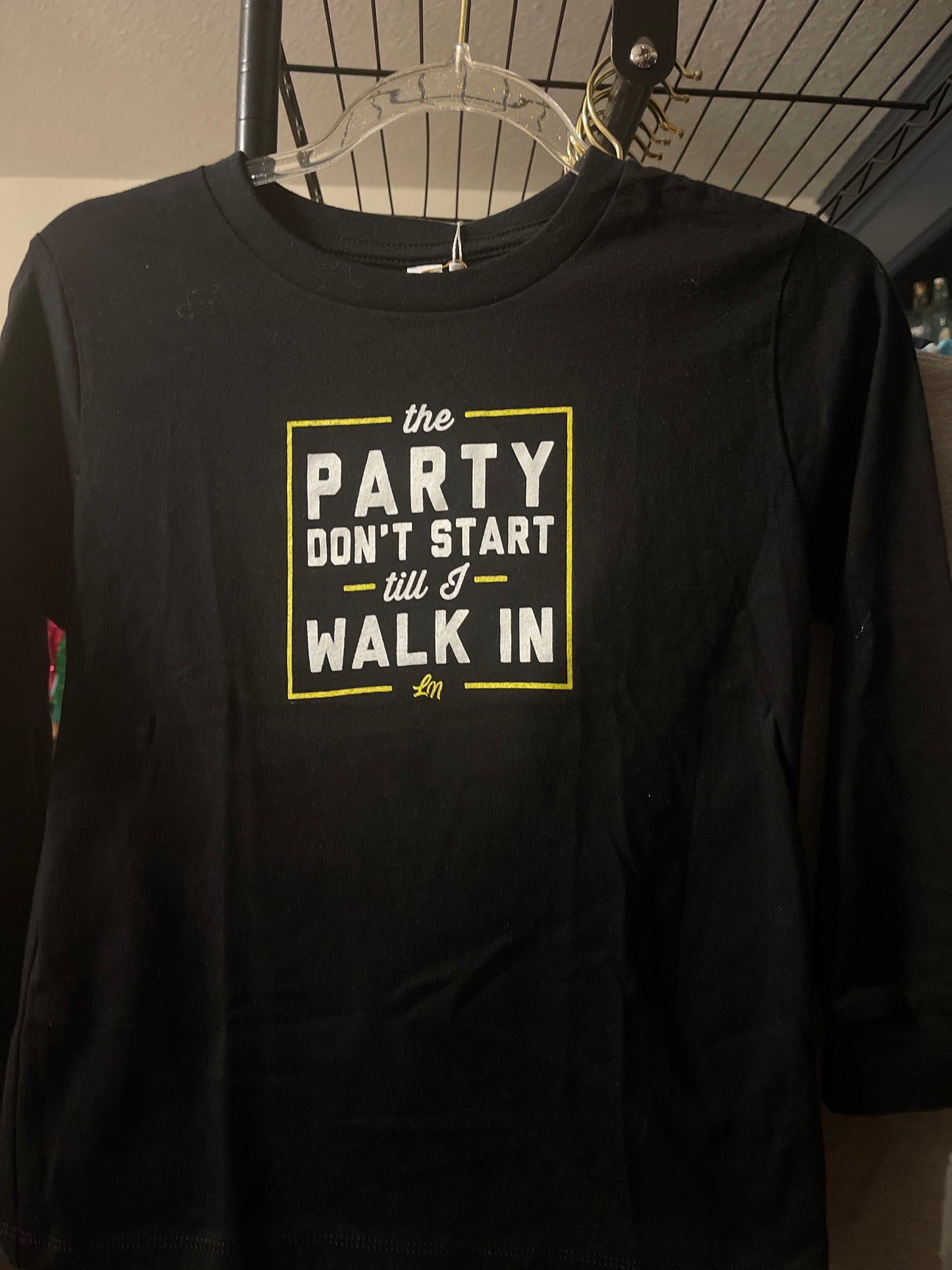 The Party Don't Start Long Sleeve