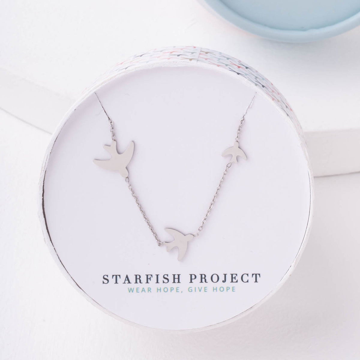 Sparrow Silver Necklace