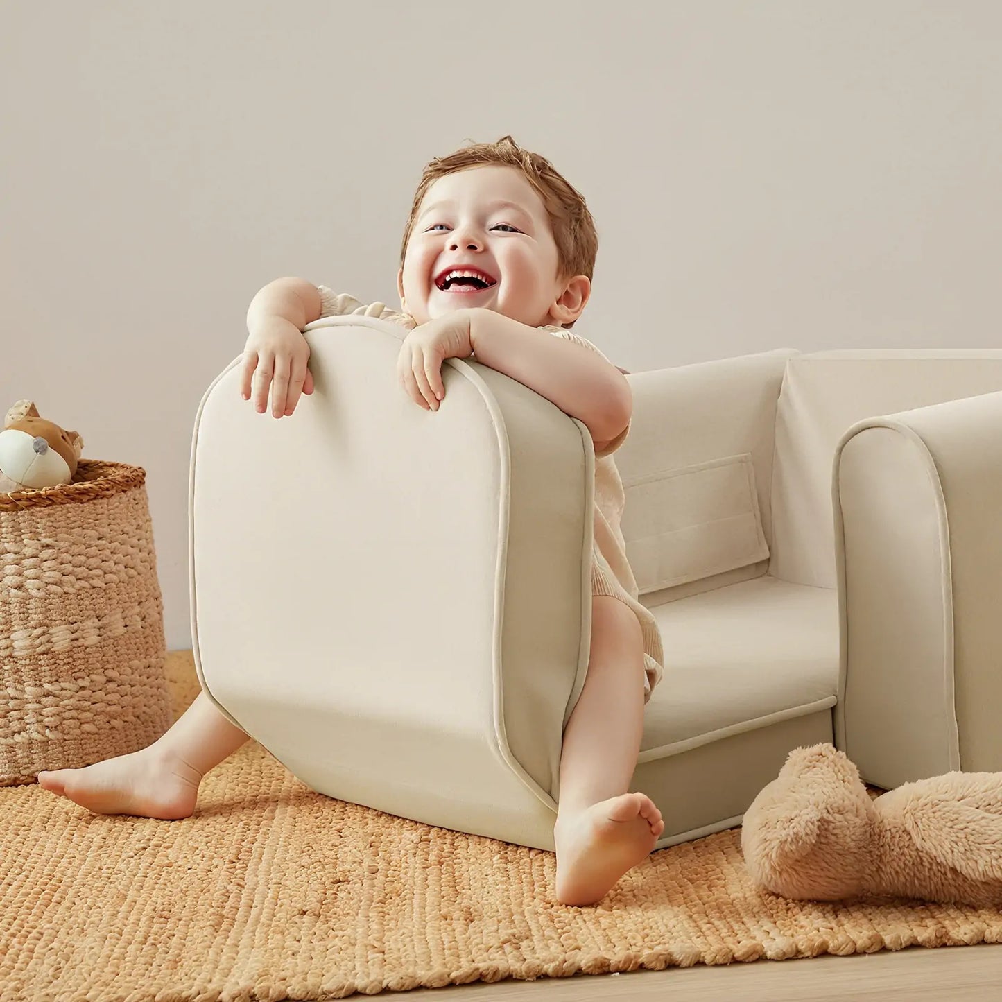 Tiny Land® GentleSnug Kid Chair - Sage
