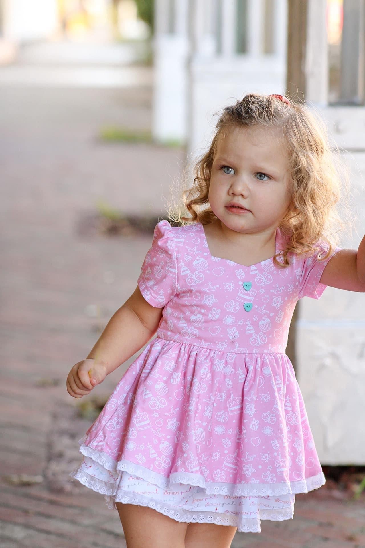 Birthday Girl Tunic Set (choice of bottoms)