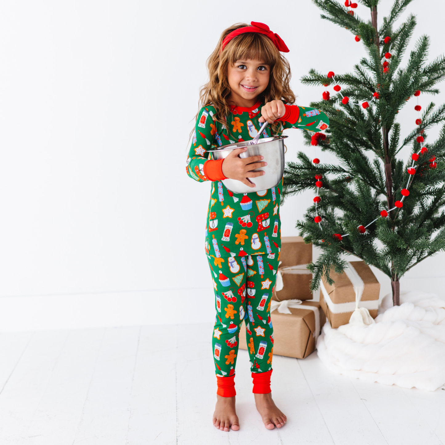 Baking Christmas Cheer Kids Pajamas