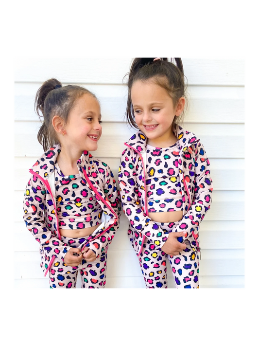 Leopard Athletic Jacket