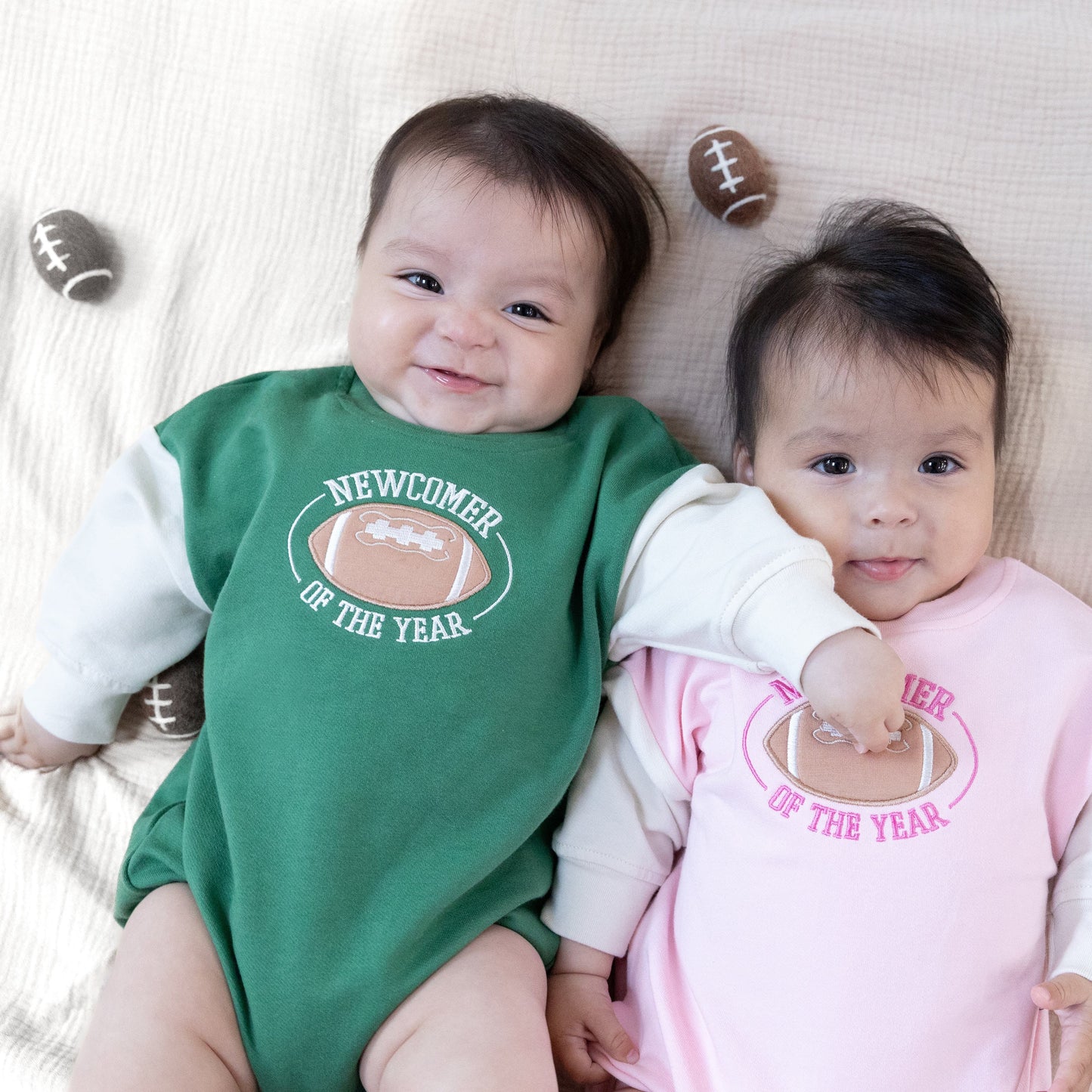 Newcomer football Sweatshirt Bubble