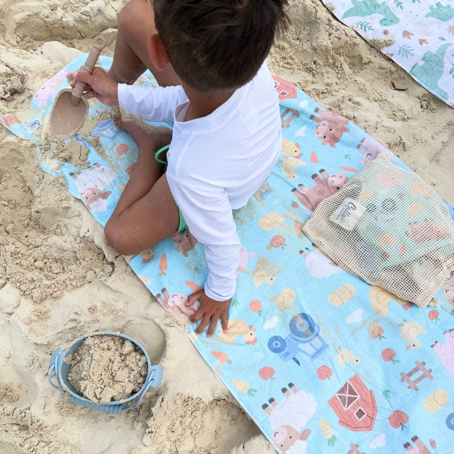 Hazel's Farm Silicone Beach Toy Set