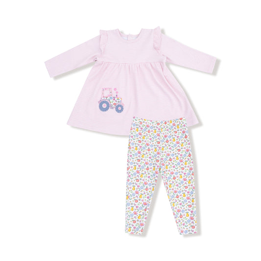 Long Sleeve Dress with Legging