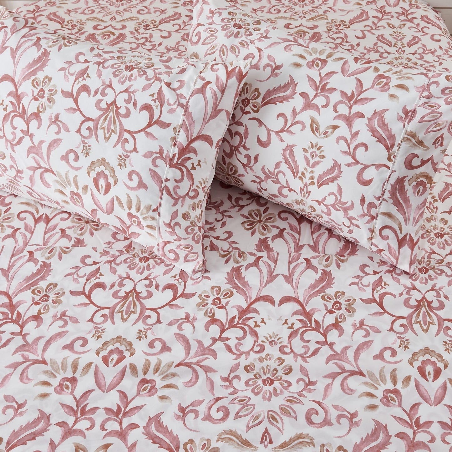Watercolor Floral Sheet Set - Delia Collection