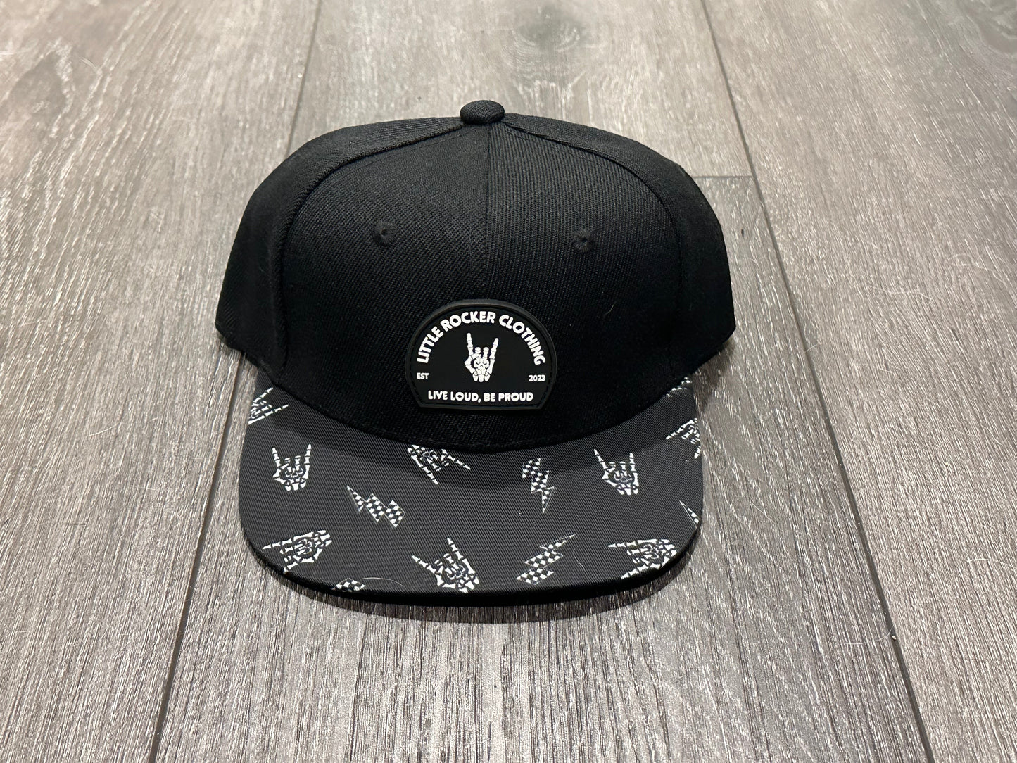 Bolt & Bone Brim Snapback Hat