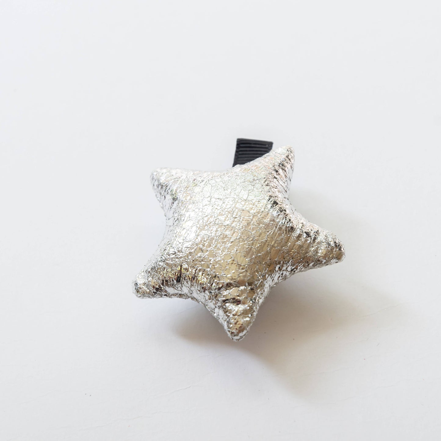 Metallic Star Hair Clip | Silver