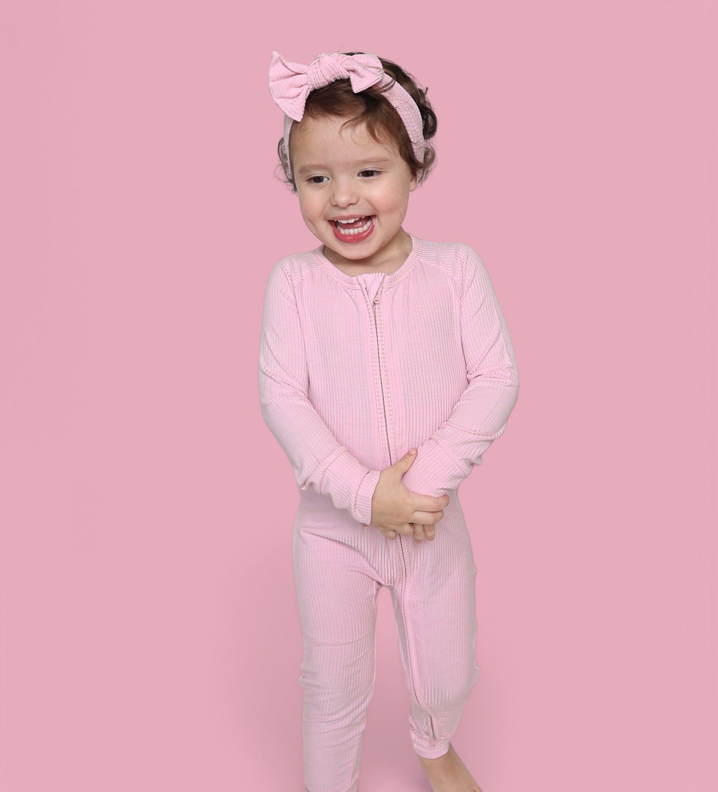 PINK ROSE DREAM ROMPER