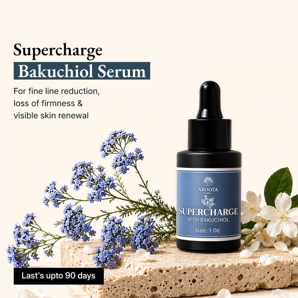 Supercharge Vitamin A Serum - with Bakuchiol Oil (Tridoshic)