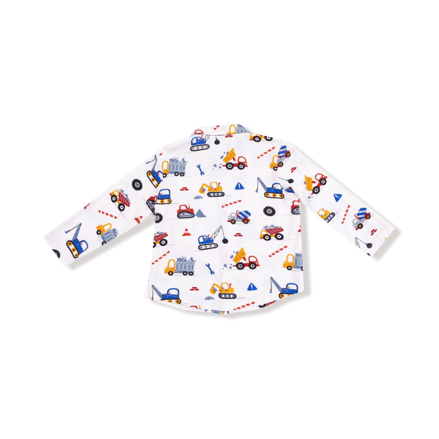 Long Sleeve Polo with Full Front Placket