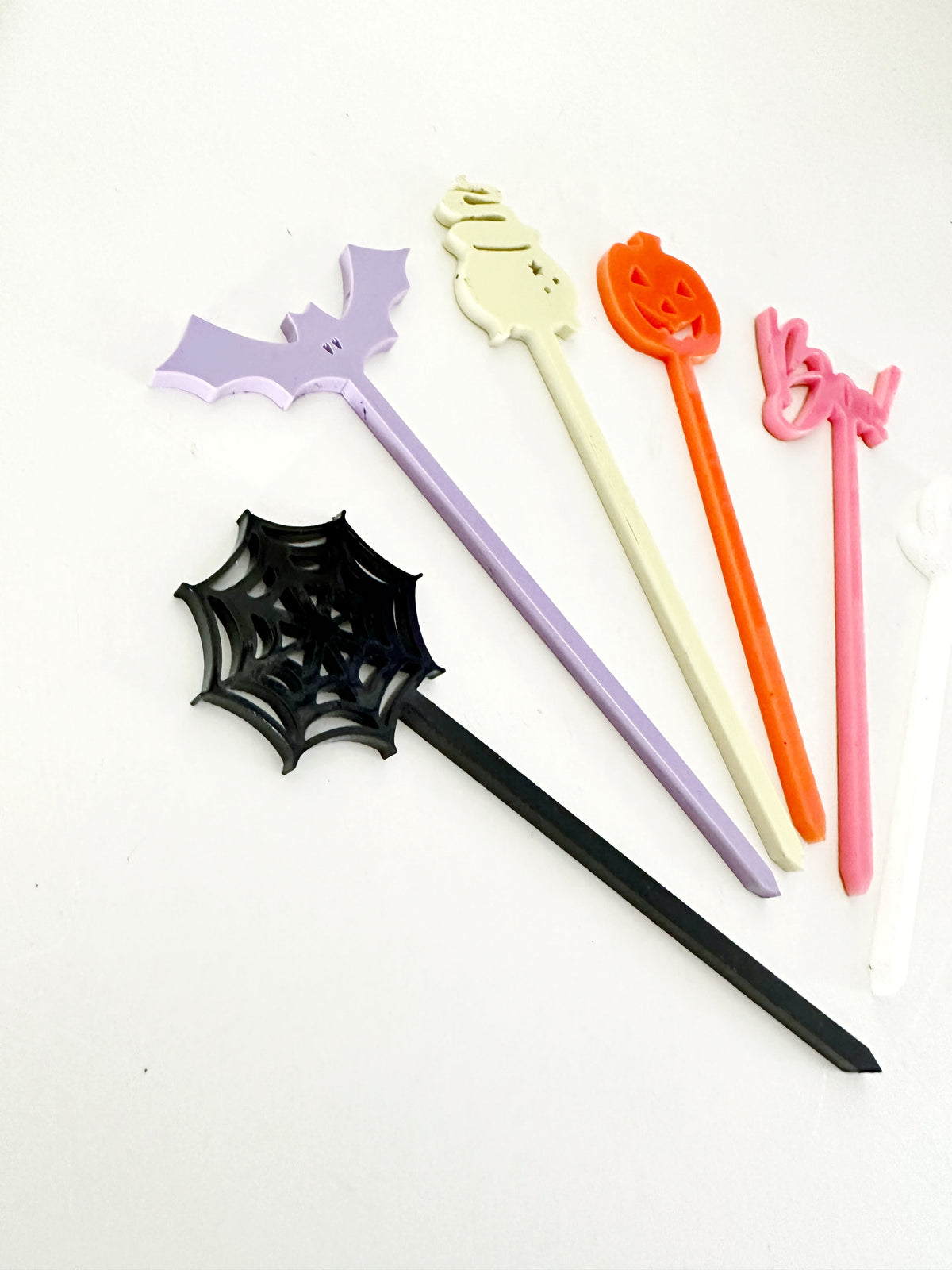 Halloween Food Pick/Skewer Set - Brights