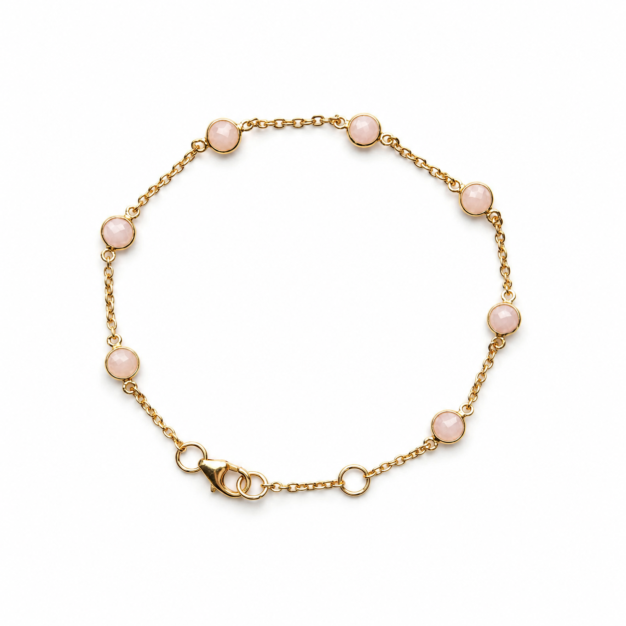 October Birthstone Bracelet — Opal