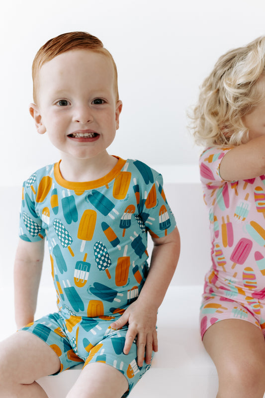 Blue Popsicle Two Piece Set