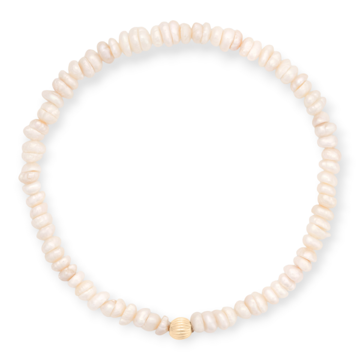 freshwater pearl stretch bracelet