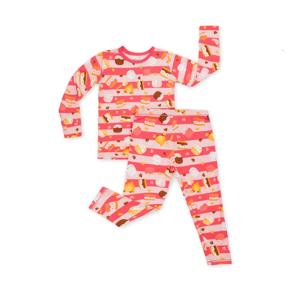 Long Sleeve Toddler PJ Set - S’mores