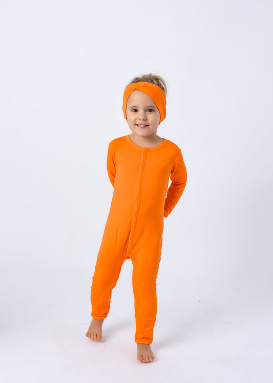 Pumpkin | Snap Romper