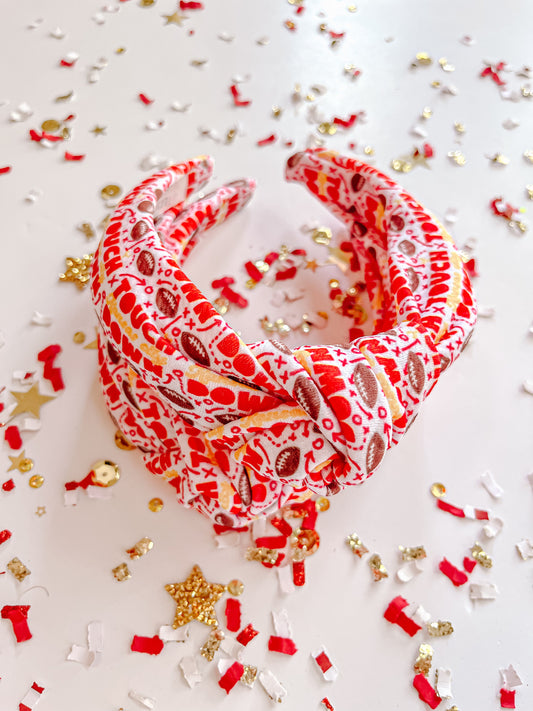 Touchdown Kansas City Knotted Headband R2S