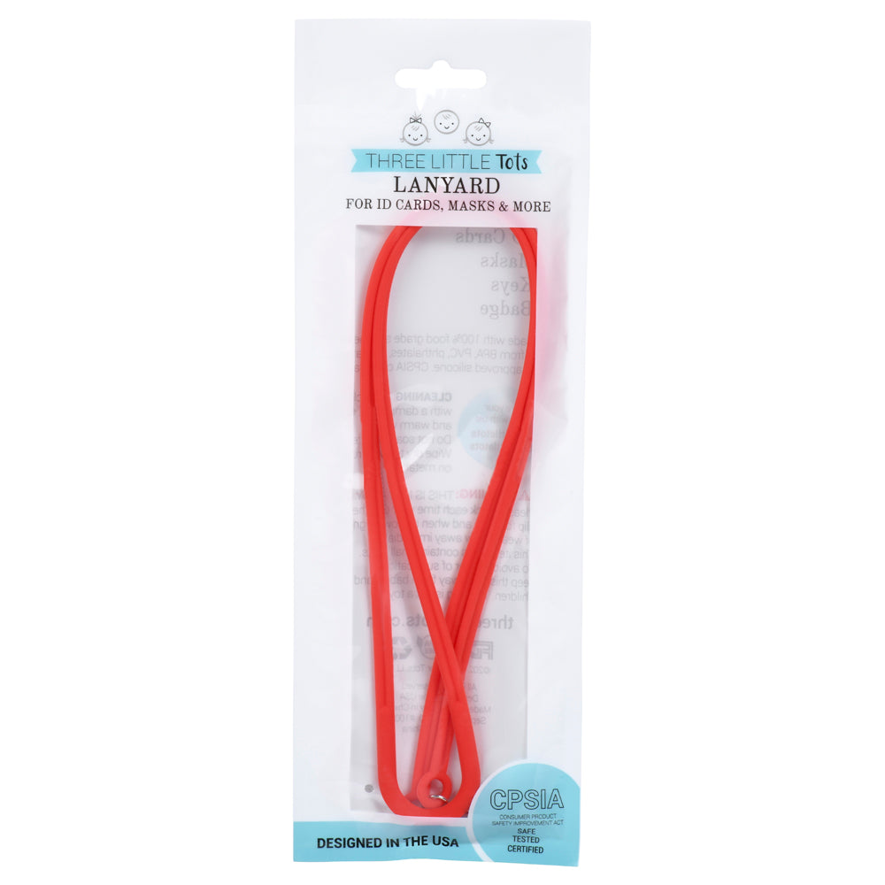 Silicone Lanyard for ID Badges, Masks, Kets & More